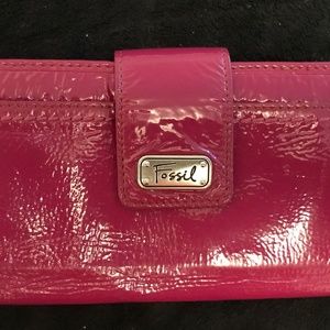 Gorgeous Fossil Wallet Leather